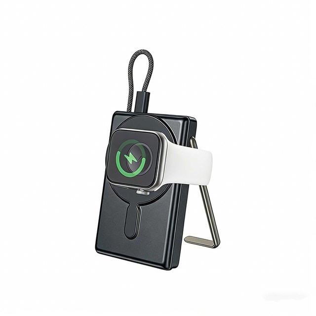 MAXCO MP43 3-in-1 Magnetic Wireless Power Bank 10000mAh 22.5W Fast Charging with Built-in Cable