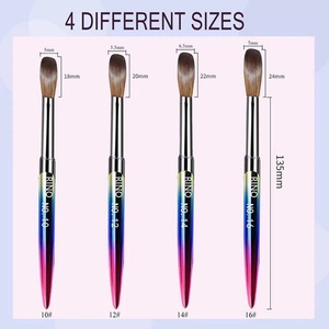 Wholesale Nail Crystal Extension <b>Pen</b> Metal Nail Carving <b>Pen</b> Suit for Nail Brush - Product Image 4