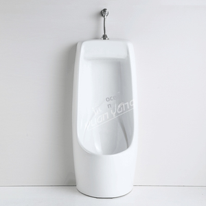 Urinario de cerámica montado en la pared para uso en hoteles, accesorios de baño comerciales de diseño moderno - Product Image 4