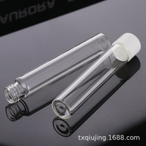 <b>Screw</b> Cap Glass Test Tube 22x115/120mm Black Anti-theft Cap Large Size Sample Vial - Product Image 4