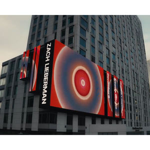 Гигантский экран уличный светодиодный дисплей P5 P6 P8 P10 4K светодиодный видео настенный водонепроницаемый полноцветный невооруженным глазом 3D фиксированный светодиодный рекламный щит - Product Image 5