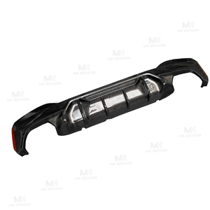CS Estilo Fibra De Carbono Traseiro Difusor Bumper Lip para BMW Série 5 G30 G38 M Esporte 2018-2023 Car Traseiro Lip Difusor Auto Refitting - Product Image 3