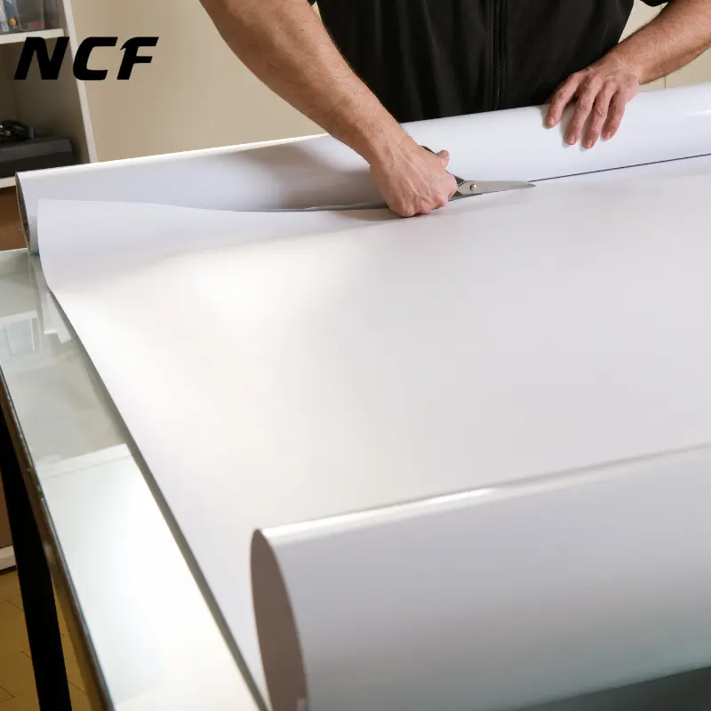 NCF toptan Flex yazdırılabilir rulo araba sarar vinil kendinden yapışkanlı vinil