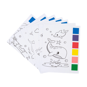 Ensemble de peinture de puzzle d'<span class=keywords><strong>aquarelle</strong></span> éducatif-jouet d'art non toxique personnalisable pour la coordination œil-main d'enfants - Product Image 2
