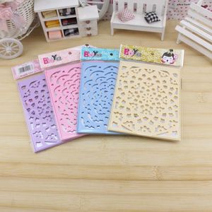 Folding <b>Mirror</b> <b>Square</b> Colored Flower Design Portable For Student Dormitory Use Mixed Colors - Product Image 2