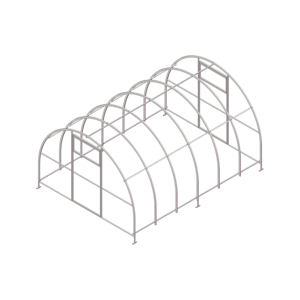 Serre en polycarbonate Sigma résistante aux charges de neige, imperméable, petite serre de jardin, <span class=keywords><strong>tunnel</strong></span> en polyéthylène <span class=keywords><strong>pour</strong></span> <span class=keywords><strong>semis</strong></span> - Product Image 6
