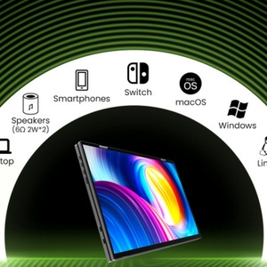 Yubwvo moniteur Portable 15.6 pouces 1080P FHD USB-C moniteur d'ordinateur portable écran d'ordinateur HDR IPS moniteur de jeu - Product Image 6