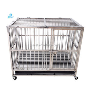 Verified Supplier Strong Stainless Steel Dog Cage Durable Bite