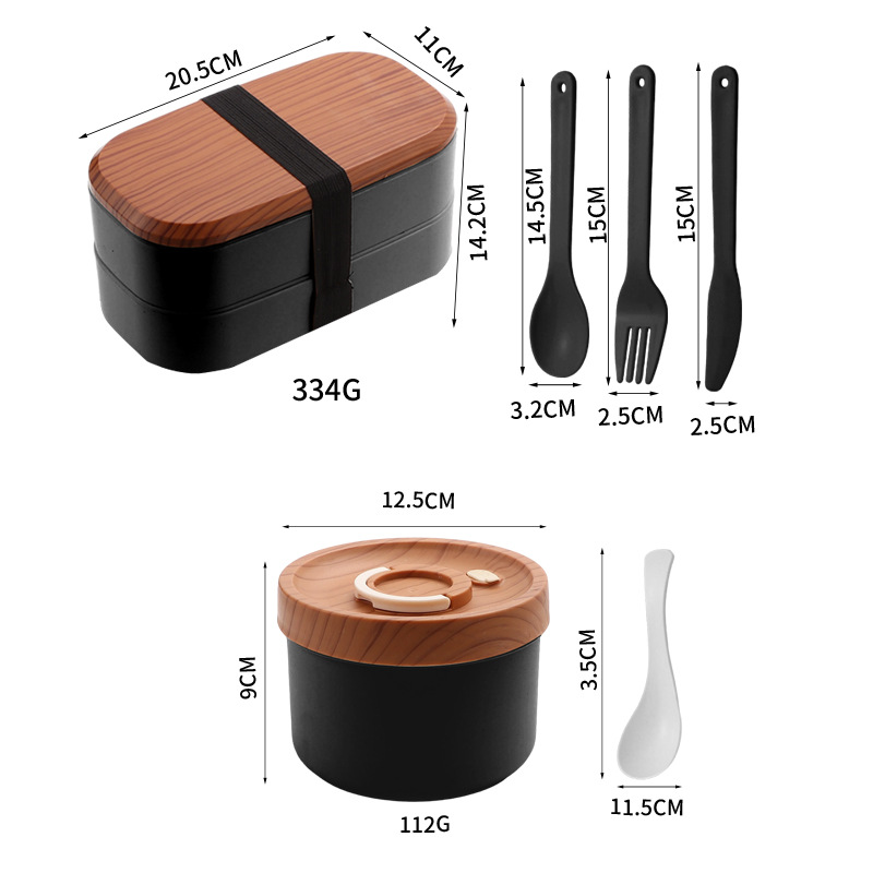 Conjunto negro de doble capa.