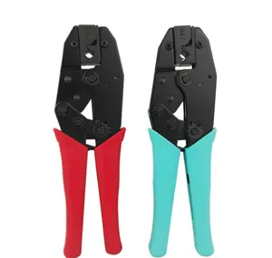 Factory supply Crimping Tool for Heat Shrink Connectors, Ratchet Wire Lug Terminal cutter, Cable Wire stripper