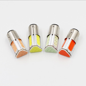 Luces LED de freno para coche, luces de marcha atrás, faros delanteros, P21W 1157 1156 COB, luces traseras COB de 4 lados - Product Image 4