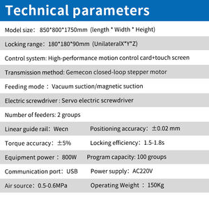 Máquina Atornilladora Rotativa Automática HHB con Manipulador de Descarga, Robot de Plataforma Giratoria de 4 Estaciones para Línea de Producción - Product Image 6