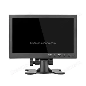 10.1 IPS 1280*800 Touch Screen LCD TV Display LED POS Monitor for Desktop Computer BNC/AV/VGA/USB for Car Office Gaming