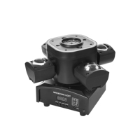 Lumière LED laser RGBW à effet de secousse, contrôle DMX512, faisceau mobile stroboscopique, effet de danse bungee pour KTV, bar, DJ, matériau PVC, IP33