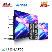 Mur vidéo LED intérieur amovible RGB Full HD 4K P1.953 avec HDR10+ et CMS intégré