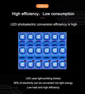 ABD Sertifikalı Taşınabilir UV Fototerapi 308nm Ekzimer Lazer UVB Fototerapi Vitiligo Sedef Hastalığı Tedavisi için - Product Image 6