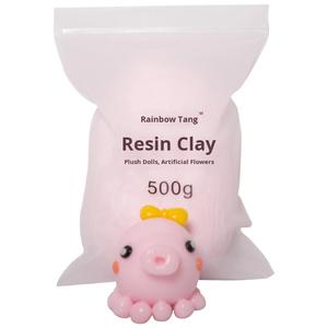 ดินปั้นคริสตัล 500 กรัม 18 สี วัสดุโปร่งแสง ไม่ต้องอบ ดินปั้น DIY สีสันสดใส สำหรับเด็กและผู้ใหญ่ รูปทรงดอกไม้ สำหรับเด็กอายุ 5-14 ปี - Product Image 1