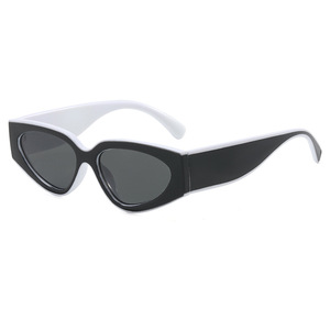 Geometric Fashion Sunglasses Unisex UV400 Protection Brown <b>Frame</b> Trendy Eyewear Polarized Tac Lenses <b>Multiple</b> Versatile Wear - Product Image 3