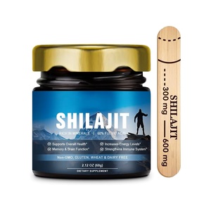 Résine de Shilajit de l'Himalaya OEM, pure, riche en acide fulvique, pâte de Shilajit, complément alimentaire, marque privée, complément à base de plantes - Product Image 1