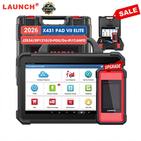 Lecteur de code Launch X431 Pad7 Vii ELITE, outil de diagnostic et de programmation ECU, scanner de diagnostic pour tous les véhicules