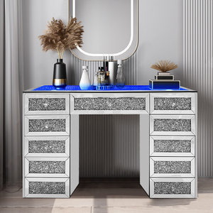 New Design <strong>Antique</strong> Bedroom Furniture Vanity <strong>Dressing</strong> <strong>Table</strong> <strong>with</strong> <strong>Mirror</strong> - Product Image 3