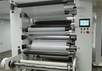 Machine de stratification de revêtement d'étiquettes d'autocollant de papier de libération de silicone personnalisée directe d'usine