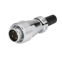 Connecteur industriel UHF aérospatial de type DIN, prise mâle/femelle droite P16, connecteur aviation M16, 2-10 broches, coque en alliage de zinc