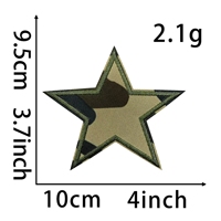 Patch brodé tactique personnalisable avec fixation Velcro pour passionnés d'activités de plein air, accessoires pour sacs à dos tactiques et vêtements