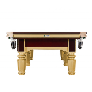 Table <span class=keywords><strong>de</strong></span> billard 9 boules en bois massif 8ft 9ft <span class=keywords><strong>pas</strong></span> chère Guangzhou Sdais à vendre - Product Image 3