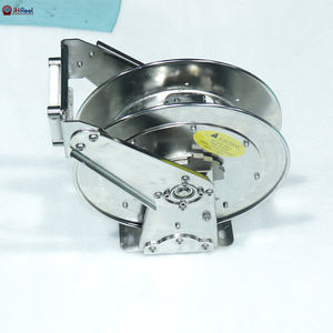 Enrouleur de tuyau de bateau en acier doux à haute protection, résistant à l'eau salée marine, type rétractable, pression de 21 bars - Product Image 4