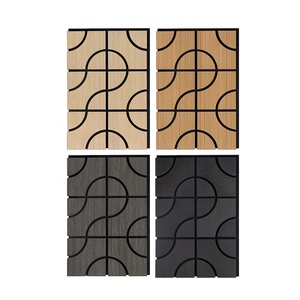 FSC certificato CE nuovo brevetto Design di alta qualità eco-friendly resistente alla fiamma <span class=keywords><strong>pannello</strong></span> acustico a prova di umidità - Product Image 2