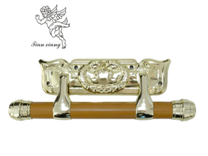 Maniglie a barra oscillante in plastica stile americano per casse funerarie, accessori per ferramenta di casse e cofani in legno, forniture funerarie - Product Image 1