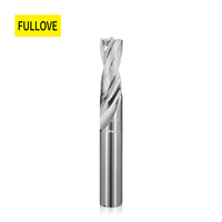 Fraise carrée en carbure de tungstène à 2 dents, outil de fraisage CNC haute précision OEM pour l'usinage de l'aluminium, du cuivre et des métaux