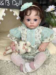 Bambola Reborn Liam Nera Carina 60cm, Realistica come una Principessa Neonata, Regalo per Bambini - Product Image 4