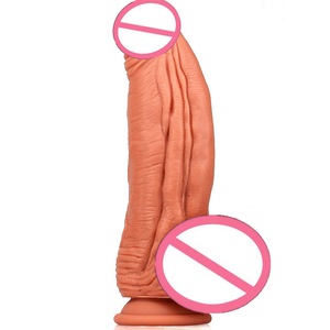 Outil de sexe pour adulte femme bâton de recrudescence gay silicone énorme simulation gode extra large doux épais long pénis femme grosse bite - Product Image 6