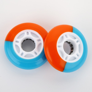 Ruedongle Roues de patins en ligne pour adultes et enfants, roues en PU détachables, haute élasticité, résistantes à l'usure, pour trottinette, <span class=keywords><strong>waveboard</strong></span>, tricycle, trotteur - Product Image 1