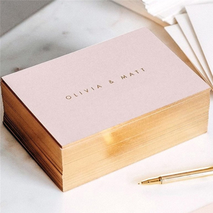 Cartes de visite professionnelles de luxe personnalisées en gros, finition mate, format standard, impression élégante - Product Image 5