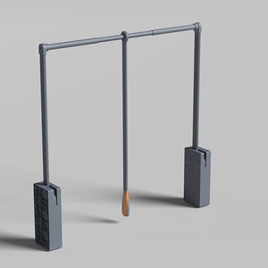 Tringle à vêtements télescopique escamotable pour armoire, organisateur de vêtements sur pied, usage adulte - Product Image 1