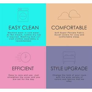 Ensemble de couette Kanak Bedding Pinch, taille King, 3 pièces, 100% coton, motif géométrique capitonné, décoration pour la maison - Product Image 5