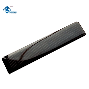 Mini panneaux solaires 5,5 V avec adhésif époxy 0,3 W, personnalisables, couleur ambre, ZW-9820, portables - Product Image 3