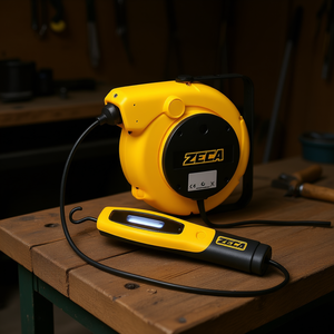Enrouleur de câble Zeca 15,5 m 230 V avec transformateur et lampe LED 24 V - Product Image 3