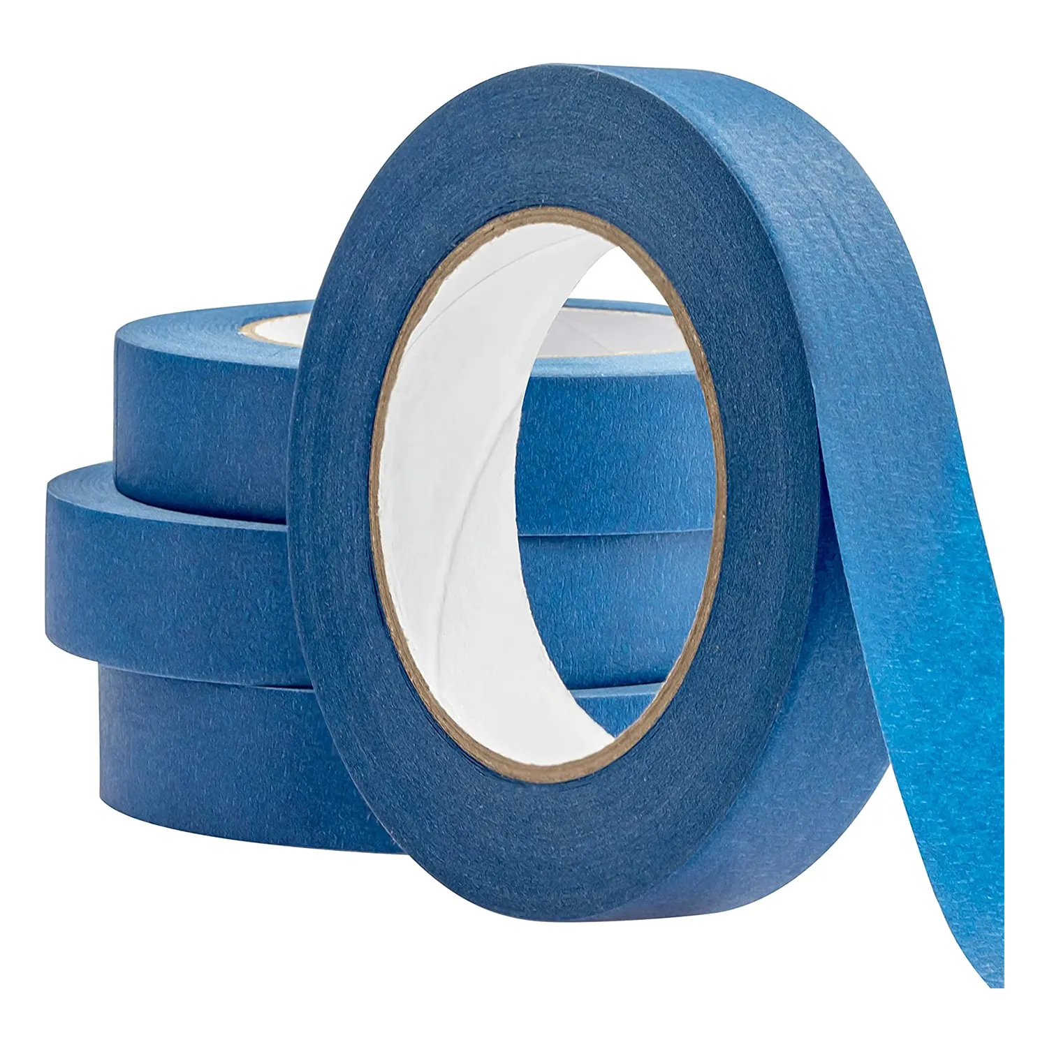 Pegamento de goma resistente a los rayos Uv, 14 días, fácil extracción, pintor, 35mm, Color azul claro, cinta adhesiva