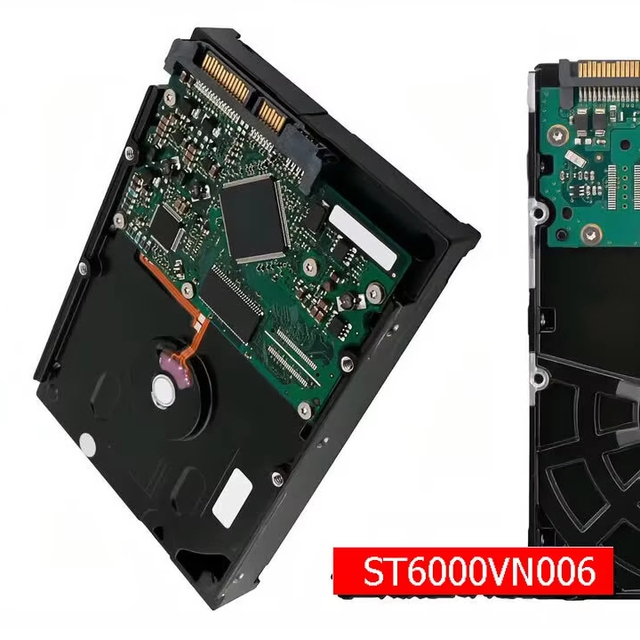 ST6000VN006 Hard Drives  5400 RPM 3.5" SATA Portable Enterprise HDD 6TB for Server   Provide Safe and Stable Storage