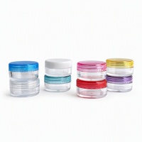 Pot cosmétique personnalisé imprimé, conteneur d'échantillon, pot de parfum ou baume, logo personnalisé, pot de maquillage 5g
