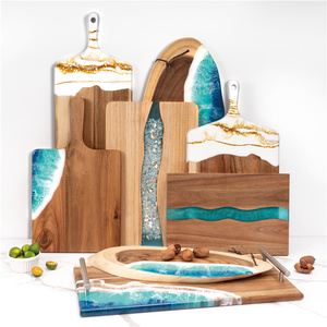 <span class=keywords><strong>Planche</strong></span> à déjeuner personnalisée multifonctionnelle en résine époxy <span class=keywords><strong>Planche</strong></span> de service à charcuterie en bois <span class=keywords><strong>Planche</strong></span> à découper en bois et résine - Product Image 1