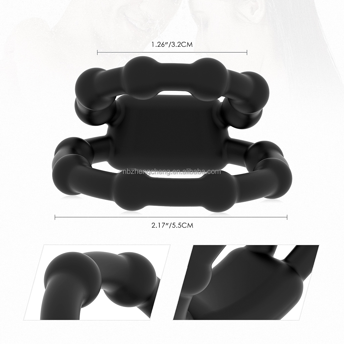 Silikon Doppel-Penisring Premium Dehnbar fr Lngere Hrtere Strkere  Erektion Cockring Erektionsfrderndes Sexspielzeug fr Mnner| Alibaba.com