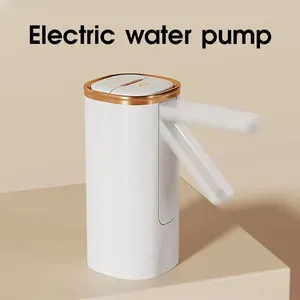 Pompa Air mini elektrik botol air USB, pompa dispenser air portabel otomatis dapat diisi ulang