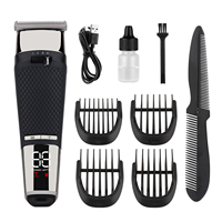 HIENA-HT-11 mesin pencukur rambut elektrik nirkabel, mesin pemotong rambut, Kit perawatan tukang cukur profesional, pengisian daya USB, harga pabrik