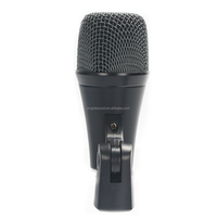 Microphone omnidirectionnel professionnel de studio de haute qualité 900 Drum pour l'enregistrement professionnel avec étui, idéal pour les performances en direct et les groupes.