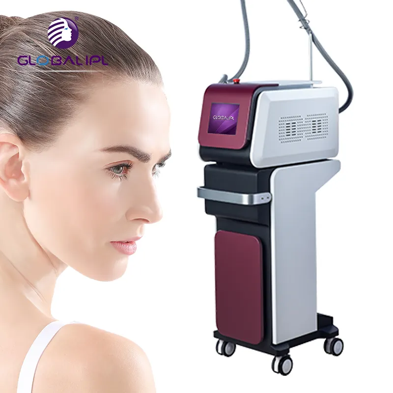 532 1064nm Nd Yag Laser Tattoo Removal Machine Price / 755nm Pico Second Laser For Eyebrow Tattoo Removal Pico Laser Machine